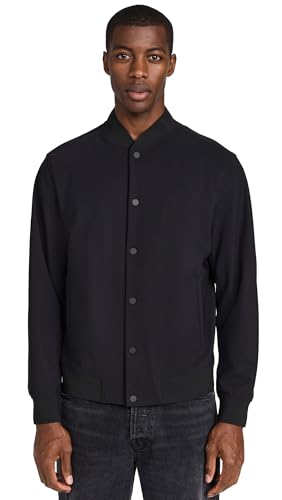 Theory Men's Precision Ponte Murphy Jacket, Black, S at Amazon Theory Men's Precision Ponte Murphy Jacket, Black, S at Amazon